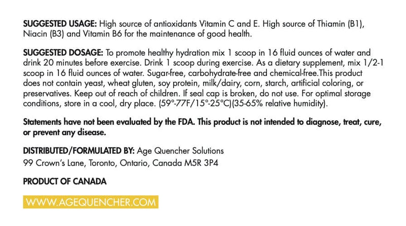 Age Quencher® System Age Quencher USA